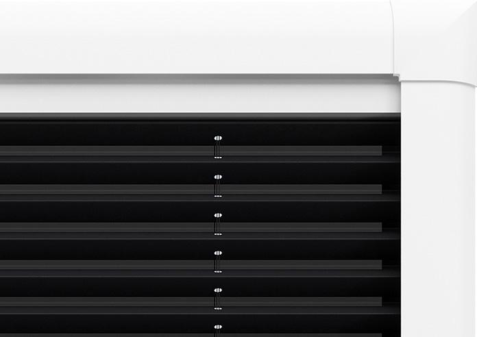 Pleated (Blackout), Black - Perfect Fit Blind - Image 8
